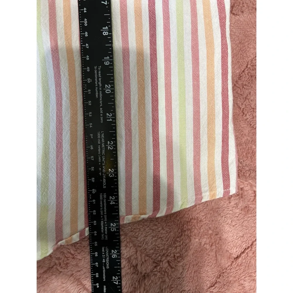Vintage Rainbow‎ Striped Sustainable Cotton